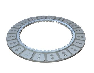 inner disc for safety coupling for Lindner Recyclingtech 